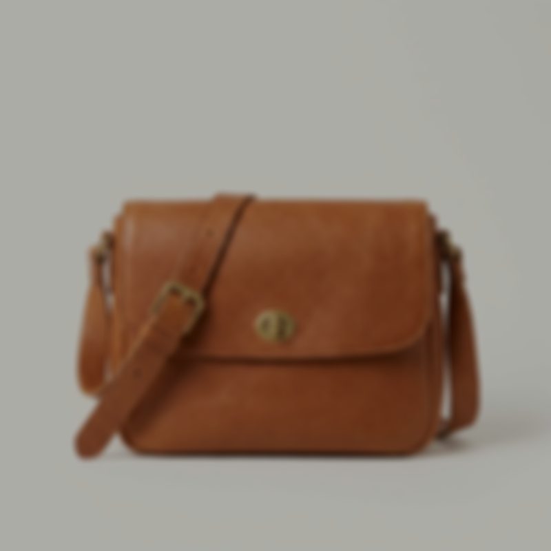 The same photo of the bag, blurred and dim
