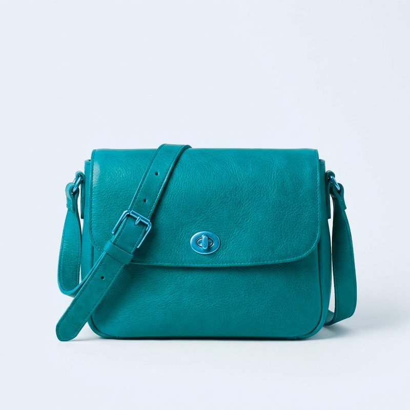 The same bag in teal
